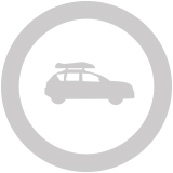 A3 Audi Sportback 2013-2019 met dakrail