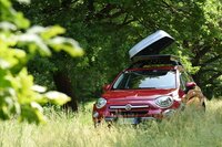 Indruk foto dakkoffer op auto