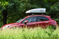 Dakkoffer 400 liter Koral N23 zilver hoogglans