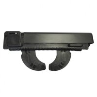 Dakkoffer 430 liter CRUB N18 zwart mat met snelsluiting 