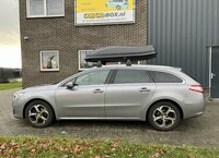 Dakkoffer 480 liter MARLIN N6 zwart mat