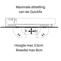 Dakkoffer 480 liter MARLIN N6 zilver hoogglans