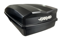 Dakkoffer 480 liter | Kleur Mat Zwart | Merk Farad | Type Raya N25