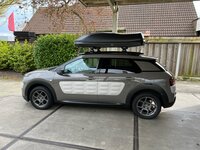 Citro&euml;n Cactus | N6 480 liter | Mat zwart | Model Marlin