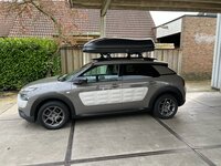 Citro&euml;n Cactus | N6 480 liter | Mat zwart | Model Marlin