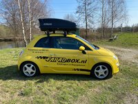 Fiat 500 | N23 400 liter | Mat zwart | Model Koral