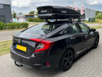 Hond Civic | N21 630 liter | Hoogglans zwart | Model Koral