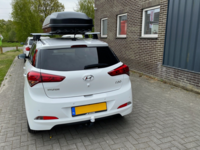 Hyundai i20 | N18 430 liter | Mat zwart | Model Crub