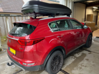 Kia Sportage | N7 680 liter | Mat zwart | Model Marlin