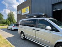 Mercedes Vito | N7 680 liter | Mat zwart | Model Marlin
