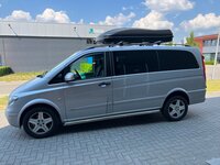 Mercedes Vito | N7 680 liter | Mat zwart | Model Marlin