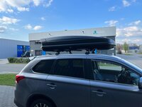 Mitsubishi Outlander | N21 630 liter | Mat zwart | Model Koral