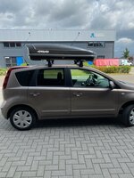 Nissan Note | N20 480 liter | Mat zwart | Model Koral