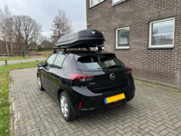 Opel Corsa | N6 480 liter | Mat zwart | Model Marlin