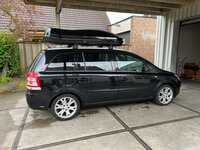 Opel Zafira | N7 680 liter | Hoogglans zwart | Model Marlin