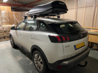 Peugeot 3008 | N6 480 liter | Mat zwart | Model Marlin