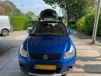 Suzuki SX4 | N6 480 liter | Maira fietsendrager | Mat zwart | Model Marlin