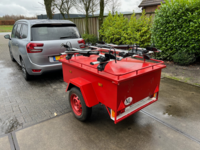 Aanhangwagen |3x Pesio fietsendragers | Luxe dakdragers aluminium