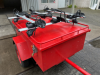 Aanhangwagen |3x Pesio fietsendragers | Luxe dakdragers aluminium