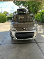 Peugeot Partner Tepee | N21 630 liter | Mat zwart | Model Koral