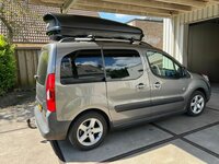 Peugeot Partner Tepee | N21 630 liter | Mat zwart | Model Koral