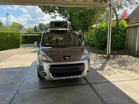 Peugeot Partner Tepee | N21 630 liter | Mat zwart | Model Koral