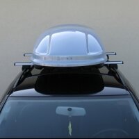 Dakkoffer 400 liter MARLIN N8 zilver hoogglans