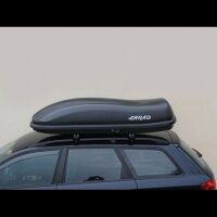 Dakkoffer 480 liter MARLIN N6 zwart mat