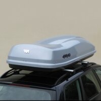 Dakkoffer 530 liter MARLIN N11 zilver hoogglans