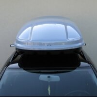 Dakkoffer 680 liter MARLIN N7 zilver hoogglans