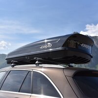 Dakkoffer 400 liter KORAL N19 zwart glans