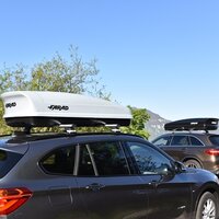 Dakkoffer 400 liter KORAL N19 zilver