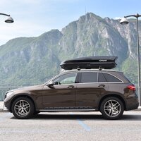 Dakkoffer 630 liter KORAL N21 zwart mat