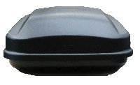 Bagagebox 430 liter CRUB N18 zwart mat