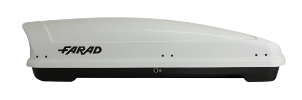 Dakkoffer 480 liter KORAL N20 wit hoogglans