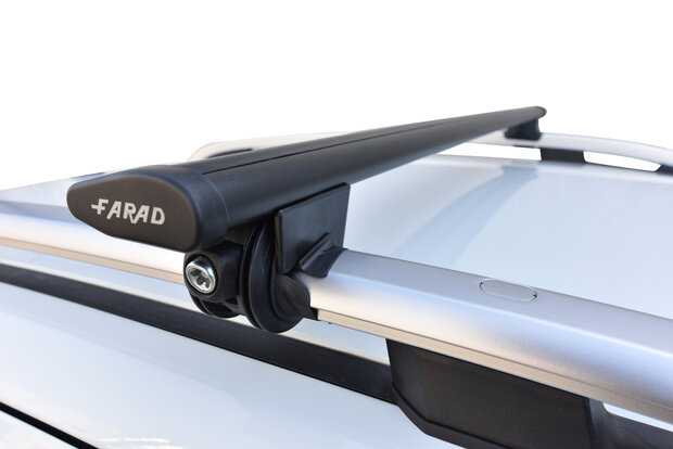 Dakdragers Ford Tourneo Courier 2014-2023 open dakrailing S2/120AB