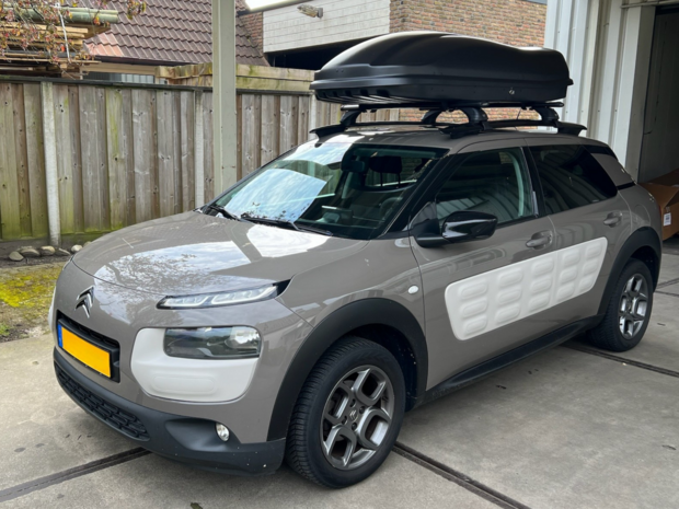 Citro&euml;n Cactus | N6 480 liter | Mat zwart | Model Marlin