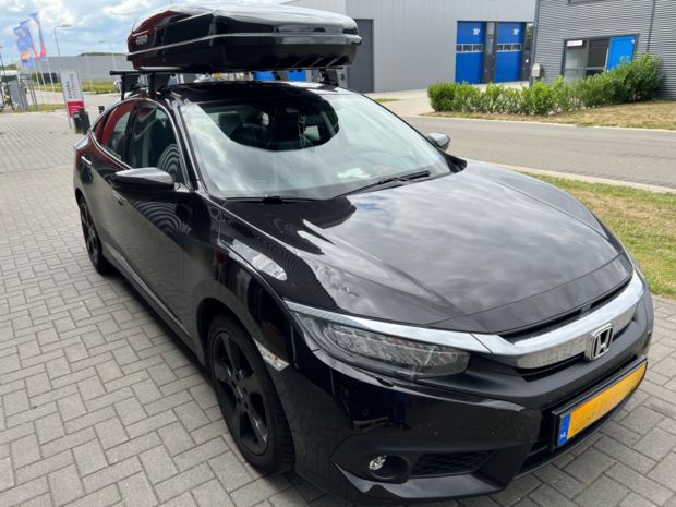 Hond Civic | N21 630 liter | Hoogglans zwart | Model Koral
