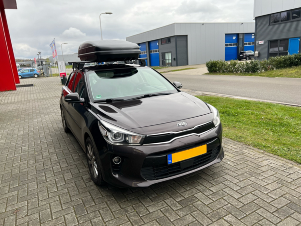Kia Rio | N19 400 liter | Mat zwart | Model Koral