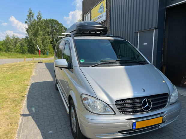 Mercedes Vito | N7 680 liter | Mat zwart | Model Marlin