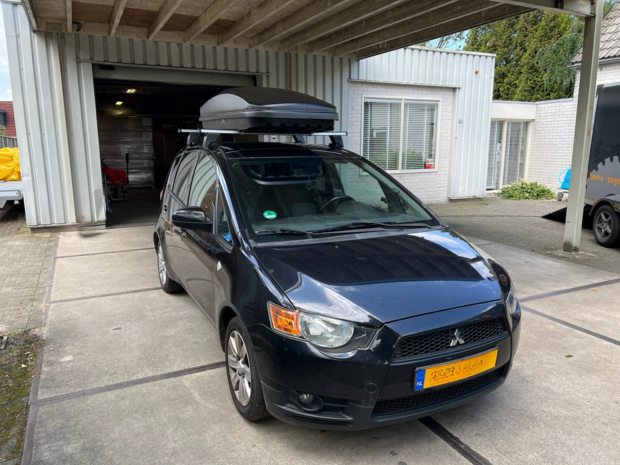 Mitsubishi Colt | N18 430 liter | Mat zwart | Model Crub