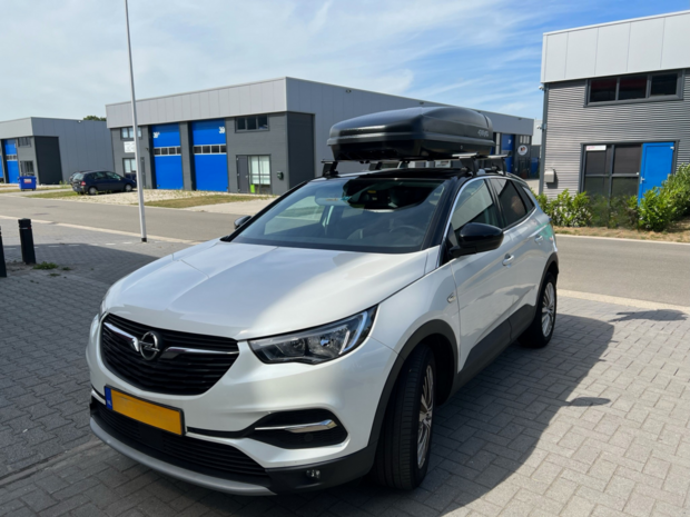 Opel Grandland X | N20 480 liter | Mat zwart | Model Koral
