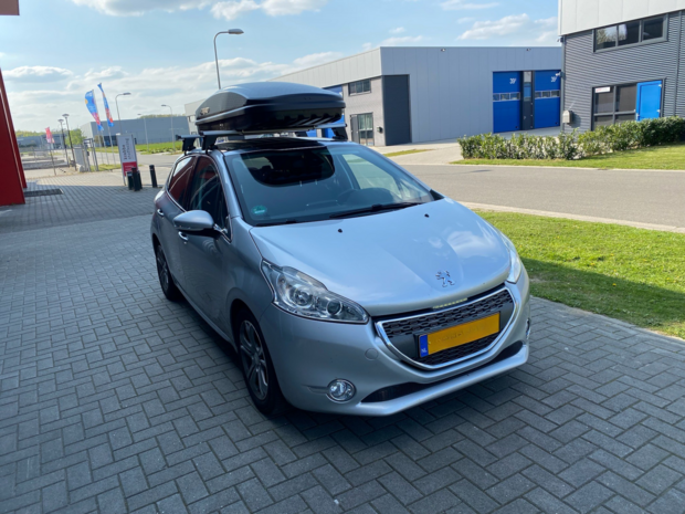 Peugeot 208 | N18 430 liter | Mat zwart | Model Crub