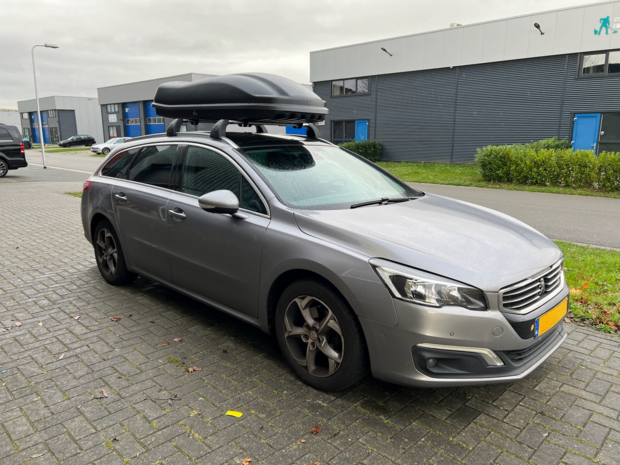 Peugeot 508 | N6 480 liter | Mat zwart | Model Marlin