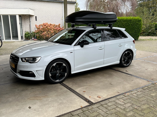 Audi A3 Sportback | N6 480 liter | Mat zwart | Model Marlin