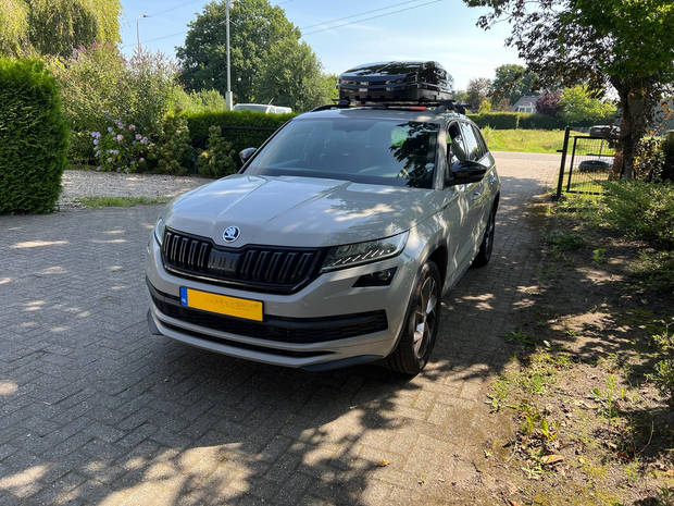 Skoda Kodiaq | N25 480 liter | Mat zwart | Model Raya