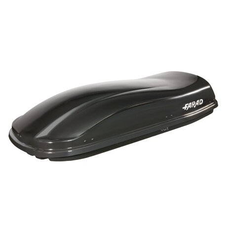 Dakkoffer 400 liter MARLIN N8 zwart hoogglans