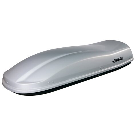 Dakkoffer 530 liter MARLIN N11 zilver hoogglans