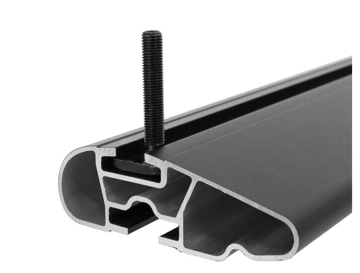 Dakdragers Dacia Duster 2023&gt; open dakrailing 80-70BLK+HX1