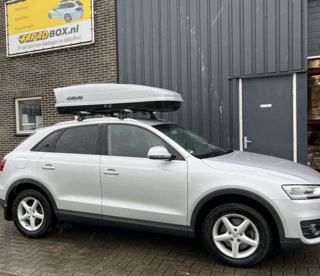 Dakkoffer 480 liter KORAL N20 Zilver